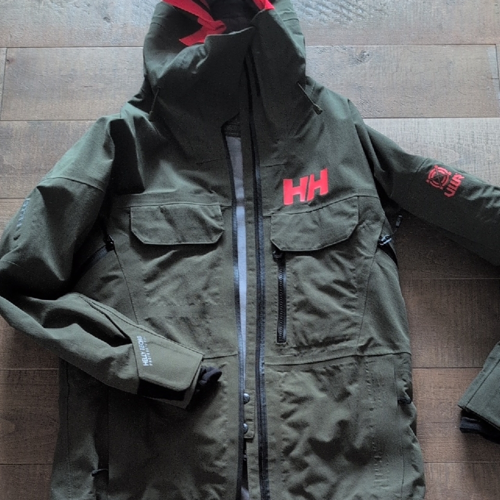 Helly Hansen Maroi shell Womens Olive Ski Jacket